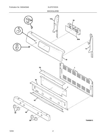 Diagram for GLGFS75DCA