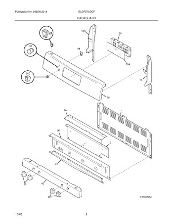 Diagram for GLGFS75DCF