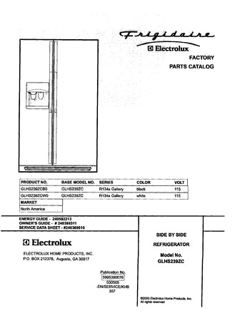 Diagram for GLHS239ZCW0