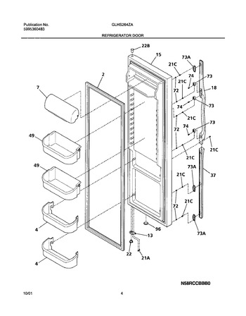 Diagram for GLHS264ZAB0