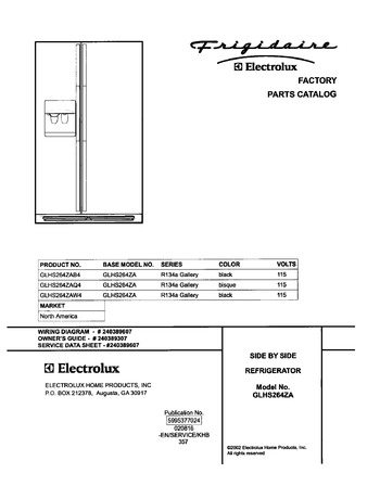 Diagram for GLHS264ZAB4