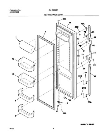 Diagram for GLHS264ZAB4