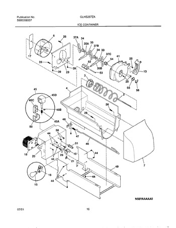 Diagram for GLHS267ZAW0