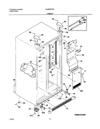 Diagram for GLHS267ZAB3