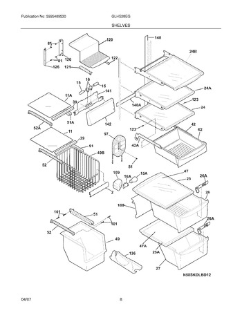 Diagram for GLHS38EGQ3