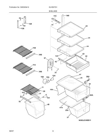 Diagram for GLHS65EHB7