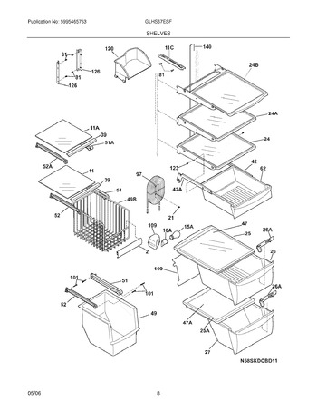 Diagram for GLHS67ESFB1