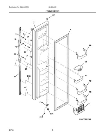 Diagram for GLHS68EEW2