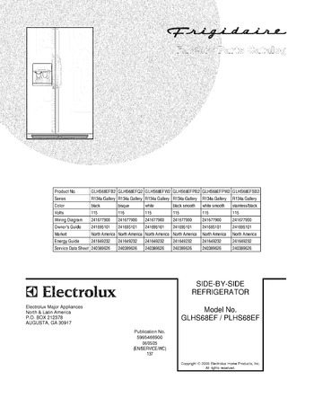 Diagram for GLHS68EFW2