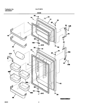 Diagram for GLHT186TAW8