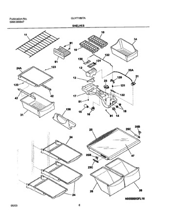 Diagram for GLHT186TAW8