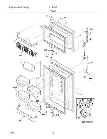 Diagram for GLHT188WHB3