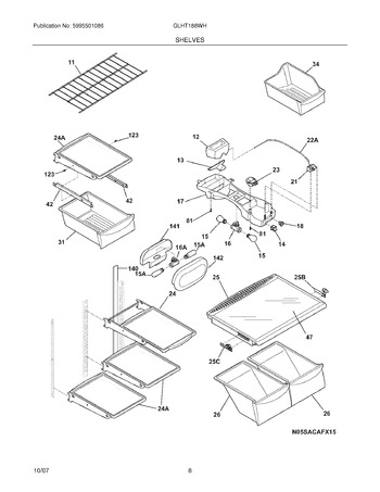 Diagram for GLHT188WHB3