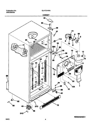 Diagram for GLHT214RAQ4