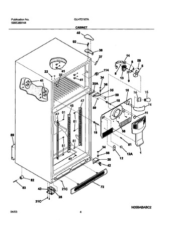 Diagram for GLHT216TAB4