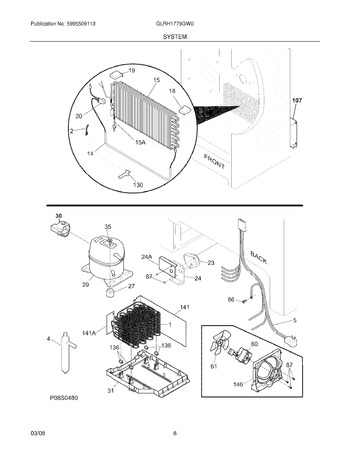 Diagram for GLRH1779GW0