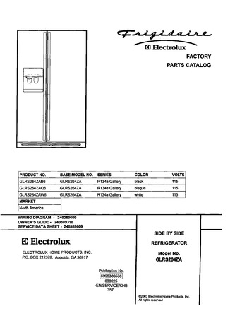 Diagram for GLRS264ZAB6