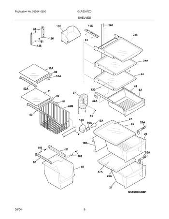 Diagram for GLRS267ZCW2