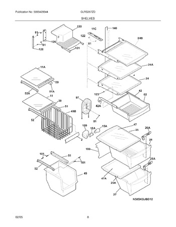 Diagram for GLRS267ZDW4