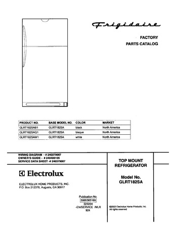 Diagram for GLRT182SAW1