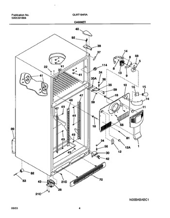 Diagram for GLRT184RAW2