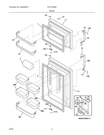 Diagram for GLRT188WDSC