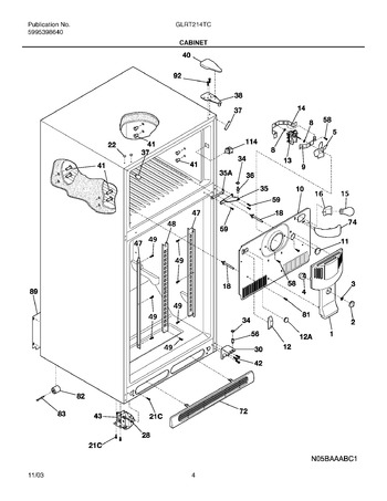 Diagram for GLRT214TCW2