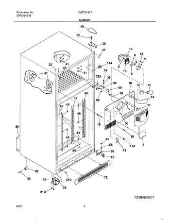 Diagram for GLRT216TAW0