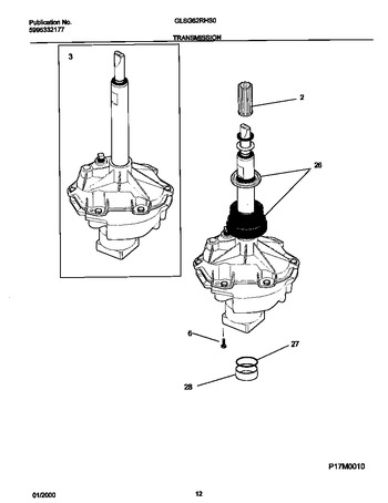 Diagram for GLSG62RHS0