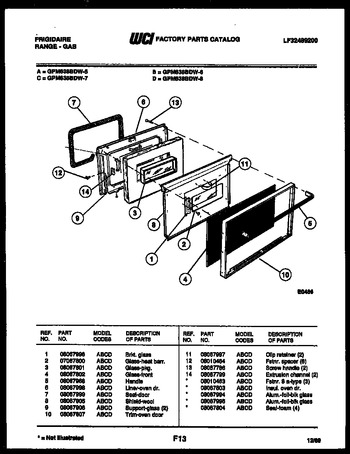 Diagram for GPM638BDL8