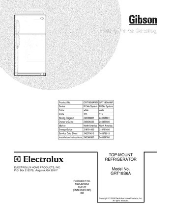 Diagram for GRT18S6AWF