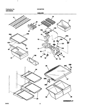 Diagram for GS18HTZBW6