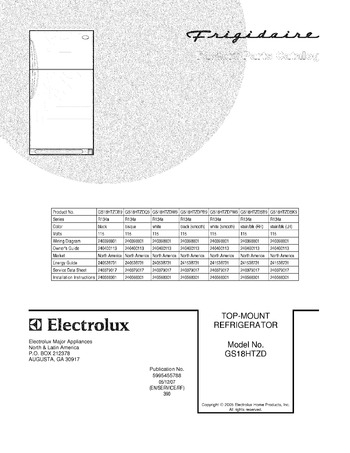 Diagram for GS18HTZDQ9