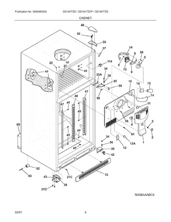 Diagram for GS18HTZDSBB