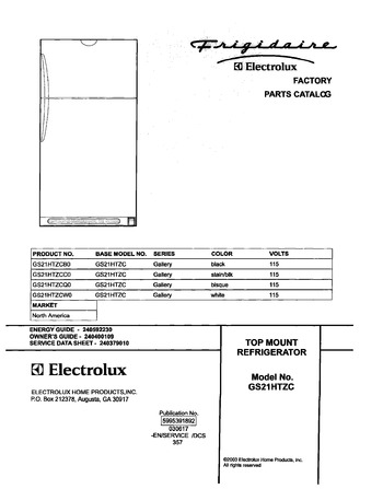 Diagram for GS21HTZCB0