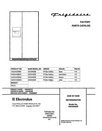 Diagram for GS23HSZBW0