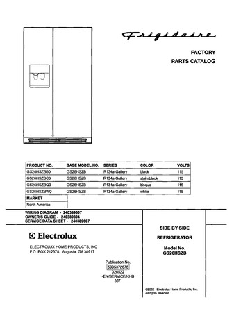 Diagram for GS26HSZBW0