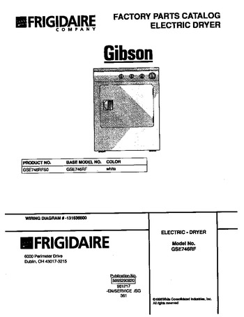 Diagram for GSE746RFS0