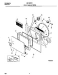 Diagram for 03 - P16d0023 Frnt Pnl,door