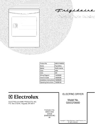 Diagram for GSEQ7200DS0