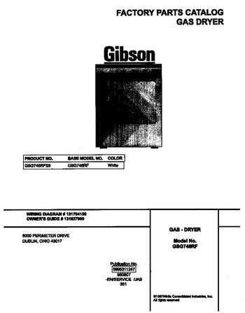 Diagram for GSG746RFS9