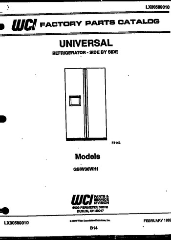 Diagram for GSIW36FH1