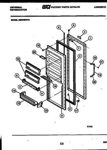 Diagram for GSIW36FH1