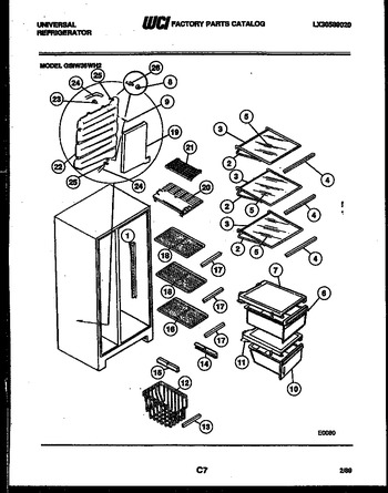 Diagram for GSIW36WHF2