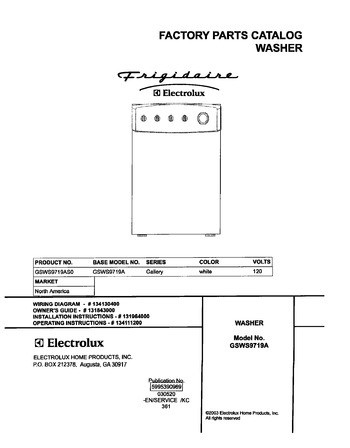 Diagram for GSWS9719AS0