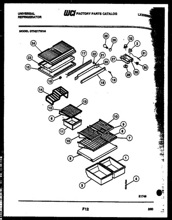 Diagram for GTN217WHD4