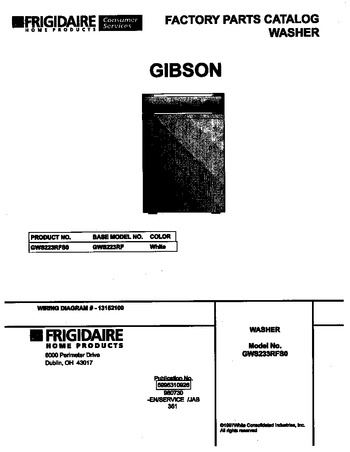 Diagram for GWS223RFS0