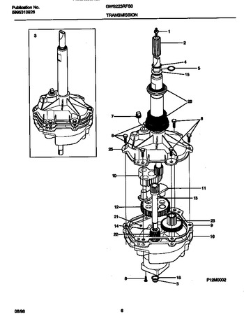 Diagram for GWS223RFS0