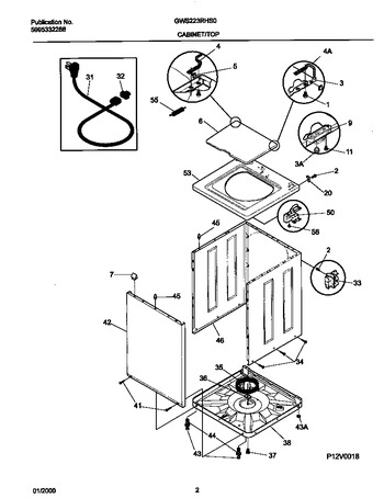 Diagram for GWS223RHS0