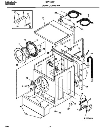 Diagram for GWT445RFS2